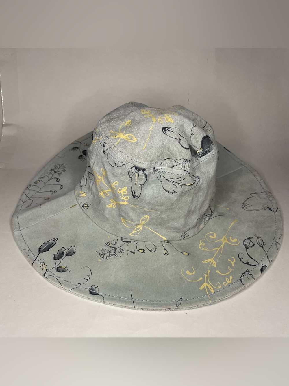 NWT Wilsons Leather Maxima Safari Sun Hat Sz S/M Botanical Nature Beach Travel